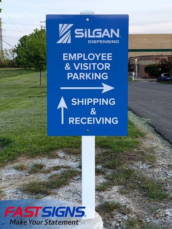 Custom Exterior Directional Signs